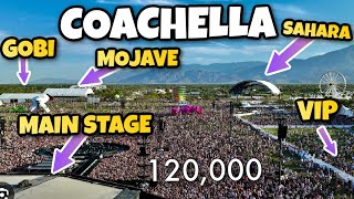 Coachella Map Breakdown 2024  NEW BIGGER MAP [upl. by Link]