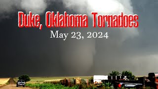 Duke Oklahoma Tornadoes May 23 2024 [upl. by Anilatsyrc]