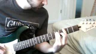 How to play quotyou are holyquot on guitar [upl. by Cosetta]