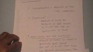 A nonmathematical introduction to the idea of Nonlocality in quantum theory [upl. by Marvin]