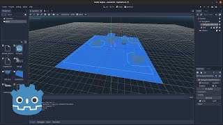 How to bake 3d navmeshes in Godot  3d pathfinding [upl. by Eeldivad934]