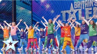 Youth Creation street dancing on the BGT stage  Week 5 Auditions  Britains Got Talent 2013 [upl. by Alrick]