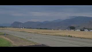 Flair Airlines 737 departing Kamloops YKA [upl. by Cleaves]