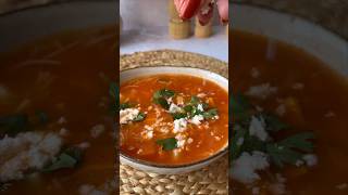 Sopa de Fideos con verduras receta [upl. by Earla]