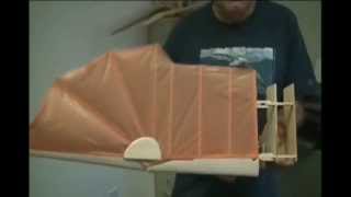 Ornithopter Folding Wing Mechanism [upl. by Ieso]