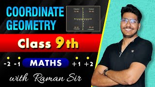 One Shot Coordinate Geometry Class 9 By Raman Sir [upl. by Nide295]