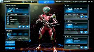 Warframe  Menus HUD Settings and Interface [upl. by Han]