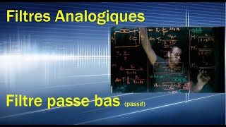 Filtre Analogique passif passe bas بالدارجة [upl. by Wojak]