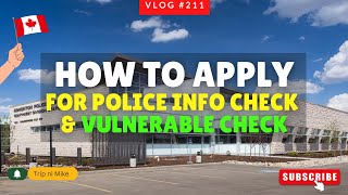 How to Get Police Information Check and Vulnerable Sector Search in Edmonton [upl. by Yekcir]