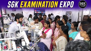 SGK Examation Expo  Differnt Types Of Embroidery Mechaines Explain  embroiderymachine explore [upl. by Basir625]