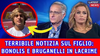 BONOLIS E BRUGANELLI CONFESSANO IN LACRIME quot NOSTRO FIGLIO Equot [upl. by Leirda]