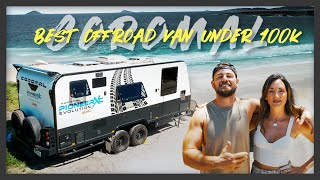 The best van under 100k Full OFFROAD CARAVAN REVIEW after 25 years living full time [upl. by Asilehs]