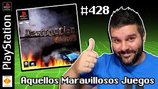 DESTRUCTION DERBY  PLAYSTATION 1  AMJ 428  Análisis  Review [upl. by Belldame]