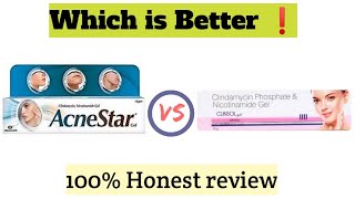 which is better🤔 acnestar gel vs clinsol gel❗ [upl. by Philly]