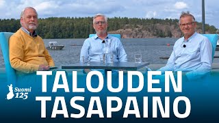 Suomi 125 jakso talouden tasapaino vieraana Bo Harald ja Jyrki Sukula [upl. by Aitnic110]