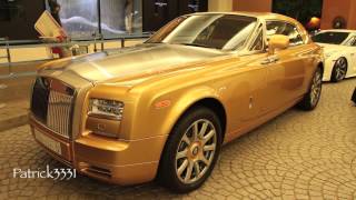 2014 golden Rolls Royce Phantom Coupe Series II [upl. by Endora]