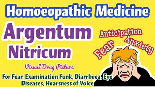 Argentum Nitricum 30200 Uses Drug Picture  For Anxiety Fear Anticipation Diarrhoea [upl. by Gonsalve]