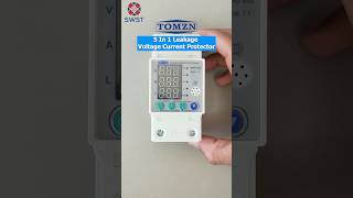 Tomzn 5in1 Leakage Voltage Current Protector  shorts swst tomzn protector leakageprotector [upl. by Athey749]