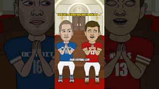 Jared Goff and Brock Purdy Meet Football God 😂 Lions Vs 49ers nfl nflplayoffs nflfootball [upl. by Ziana]