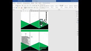 COMO CREAR UN TRIPTICO LLAMATIVO EN MENOS DE UNA HORA EN WORD [upl. by Aniuqal76]