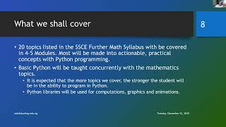 INTERACTIVE MATH WITH PYTHON PRE COURSE WEBINAR [upl. by Leinnad]