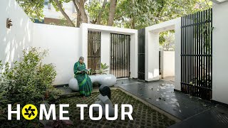 This 2400 sq ft Bangalore Home has Two Courtyards Home Tour [upl. by Chaddy]