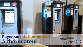 Payer son stationnement à lhorodateur [upl. by Alleuqram]