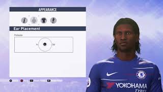 Didier Drogba fifa 19 pro clubs look alike tutorial  young version  OM  Chelsea FC CôtedIvoire [upl. by Halli]