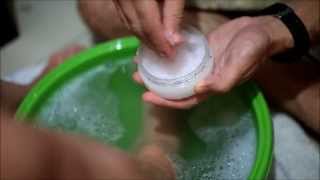 ASMR POV 1  Foot Bath  Peeling  Pedicure  massage [upl. by Marys484]