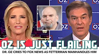 Dr Oz Cries To Fox News As Fetterman Manhandles Him [upl. by Otto217]