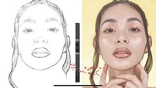 Tracing a Photo in Procreate How to Outline Yourself [upl. by Miranda]