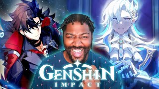 Non Genshin Impact Fan Reacts to All Genshin Impact Version Trailers [upl. by Weinstock]