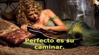 Taylor Swift  Teardrops On My Guitar Spanish version LETRA Y MP3 GRATIS [upl. by Louella]