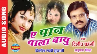 YE PAAN WALA BABU  ये पान वाला बाबु  Dilip Shadangi  Audio Song  Audio Jukebox [upl. by Teews]