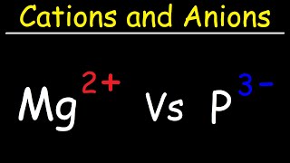 Cations and Anions Explained [upl. by Savannah]