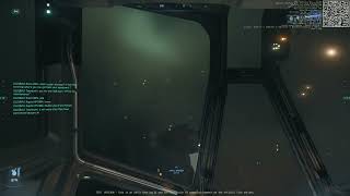 Star Citizen 323 ePTU Reclaimer HUD showing on ceiling [upl. by Blus938]