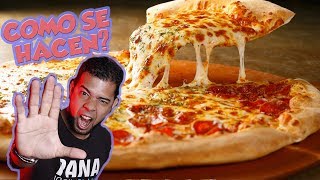 COMO HACER PIZZA Casera BRUTAL  TUTORIAL  David Show [upl. by Aneehta]