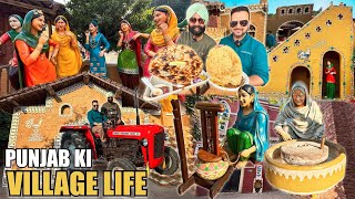 Amritsar Haveli  Punjab Village Life  Punjabi Village Tour  Amritsar Street Food [upl. by Etep]