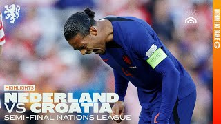 Intense battle decided in extra time 😤  Highlights Nederland  Croatia 14062023 [upl. by Cesaria]