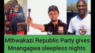 Mnangagwa issues threats to Mthwakazi Republic Party leaderMnangagwaNdexitRutendo Matinyarare [upl. by Mik]