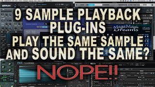 Same Sample thru 9 PlugIns Sound the Same [upl. by Oelak]