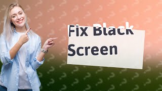 How do you treat black screen of death [upl. by Macswan]