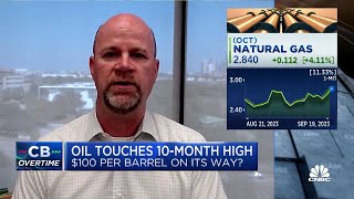 We worry about demand if price of crude oil hits 100 per barrel says Dan Pickering [upl. by Neelik]