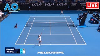 Sabalenka Vs Seidel highlights  Australian Open 2024  Aryna Sabalenka vs Ella Seidel highlights [upl. by Perlis779]