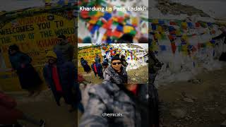 Khardung La Pass travel ladakhdairies indiantravel facebook mountains viral ladakhjourney [upl. by Haveman]