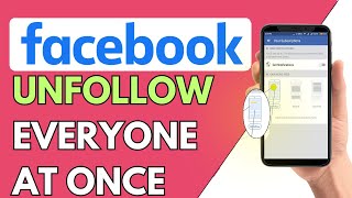 How to Unfollow Everyone on Facebook at Once 2024 [upl. by Einavoj970]