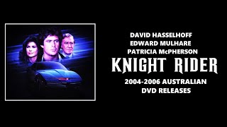 Knight Rider Original Series 19821986 20042006 Australian DVD Releases [upl. by Aisanahta789]