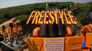 Cavallino Matto 2024  Freestyle Onride Back Row  Togo  Standing Coaster  Absolut Crazy😱🤘😱 [upl. by Lenora172]