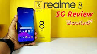 Realme 8 5G Review I Cheapest 5G Smartphone I Unboxing and Complete Specs explained I In Telugu [upl. by Javler]