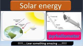 Pyrheliometer  solar energy  in hindi [upl. by Aihtyc]